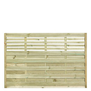Forest 6' x 4' Kyoto Pressure Treated Decorative Fence Panel (1.8m x 1.2m)