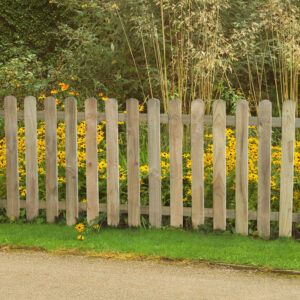 Forest 6' x 3' Heavy Duty Pressure Treated Pale Picket Fence Panel (1.83m x 0.9m)
