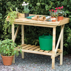 Wooden Potting Bench