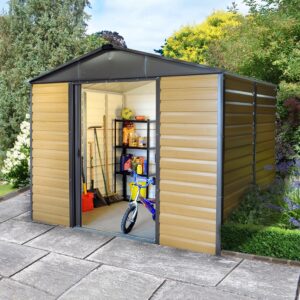 9'11 x 6'5 Yardmaster Balmoral 106WGL Metal Shed (3.03m x 1.97m)