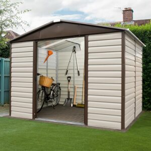 10' x 8' Yardmaster Shiplap Metal Shed 108TBSL (3.03m x 2.37m)