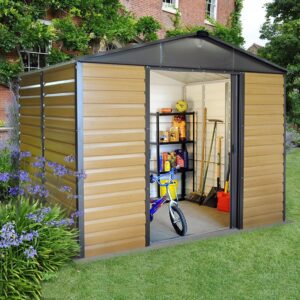 10' x 8' Yardmaster Balmoral 108WGL Metal Shed (3.03m x 2.37m)