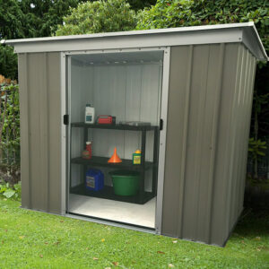 6' x 4' Yardmaster Platinum Tall Pent Metal Shed (1.9m x 1.19m)
