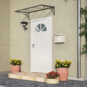 Palram Venus 1350 Clear Canopy Rain Protector Entryway Door Cover