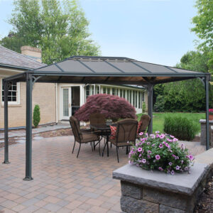 12' x 10' Palram Martinique 3600 Garden Gazebo (3.6m x 2.96m)