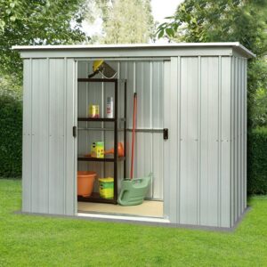 10' x 4' Yardmaster 104PZ Metal Pent Shed (2.98m x 1.19m)