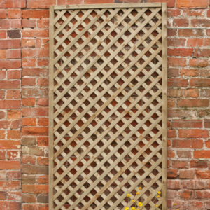 Forest 5'11" x 1' Rosemore Decorative Pressure Treated Diamond Trellis (1.8m x 0.3m)