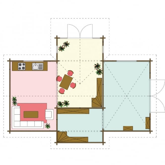 Leisure Log Cabin (E) - Image 2