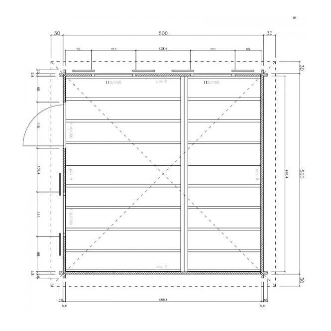 Rome Log Cabin - Image 3