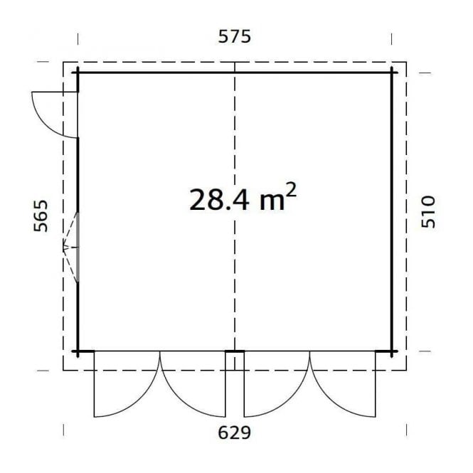 Roger 28.4m2 Double Garage - Image 2