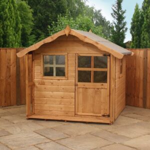 Mercia 5 x 5 Shiplap Poppy Playhouse