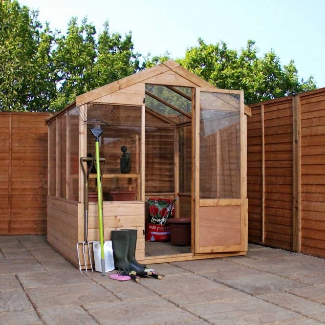 6 x 6 Apex Value Greenhouse
