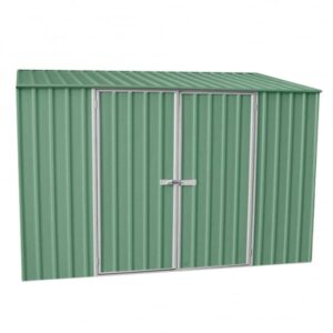 ABSCO 10 x 5 Space Saver Metal Shed in Pale Eucalyptus
