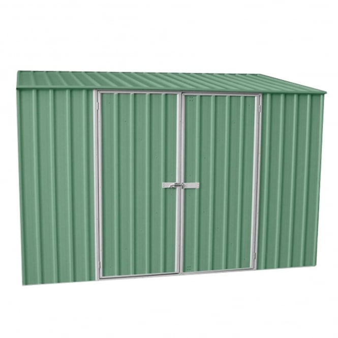 ABSCO 10 x 5 Space Saver Metal Shed in Pale Eucalyptus