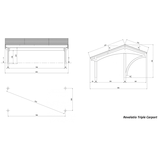 Jagram Revelatio II Double Carport - Image 2