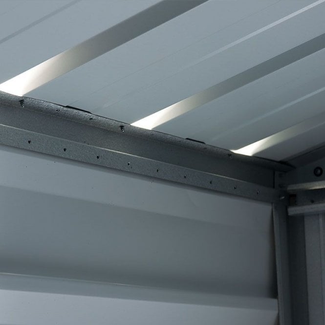 Store All Pent Metal Shed 10 x 4 - Image 3