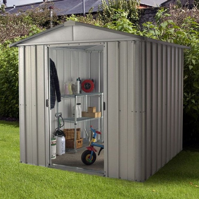 Store All Apex Metal Shed with Floor Support Kit 6 x 8
