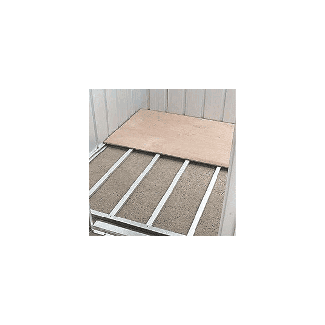 Emerald Deluxe Metal Shed with Floor Support Kit 6 x 6 - Image 3