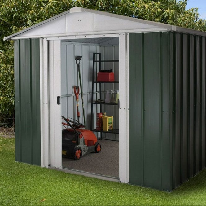 Emerald Deluxe Metal Shed 8 x 9