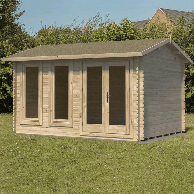 Chiltern Double Glazed Log Cabin 4.0m x 3.0m