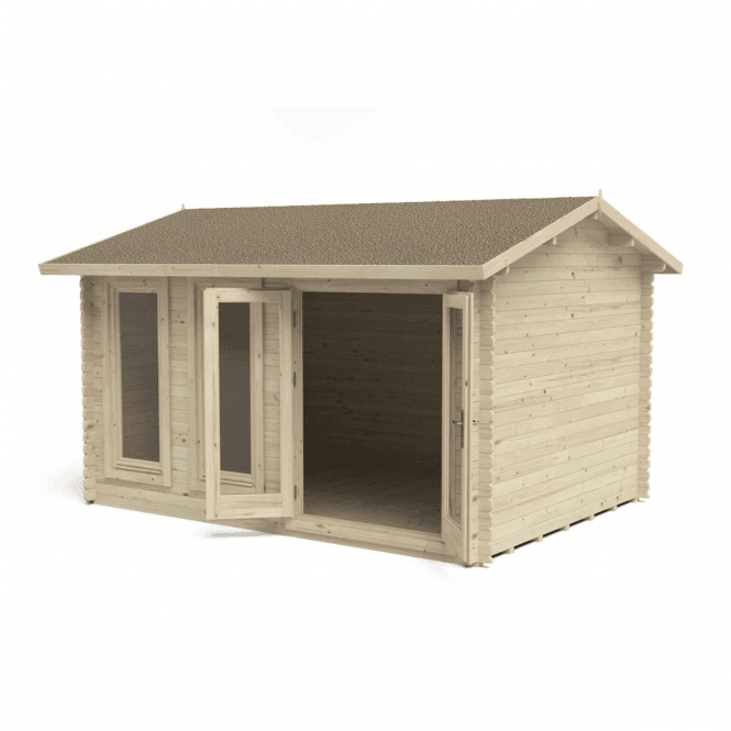 Chiltern Double Glazed Log Cabin 4.0m x 3.0m - Image 3