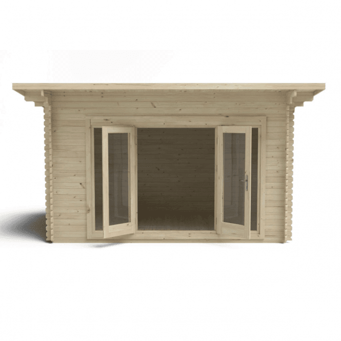 Melbury Single Glazed Log Cabin 4.0m x 3.0m - Image 3