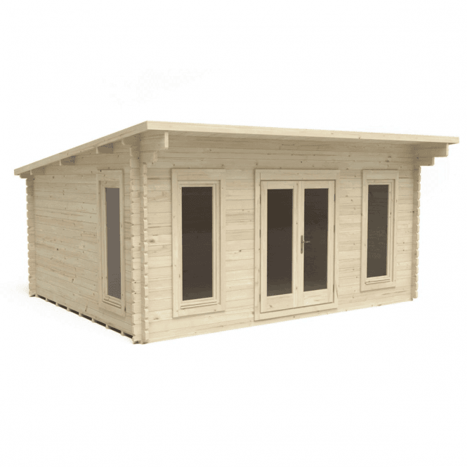 Mendip Double Glazed Log Cabin 5.0m x 4.0m - Image 2