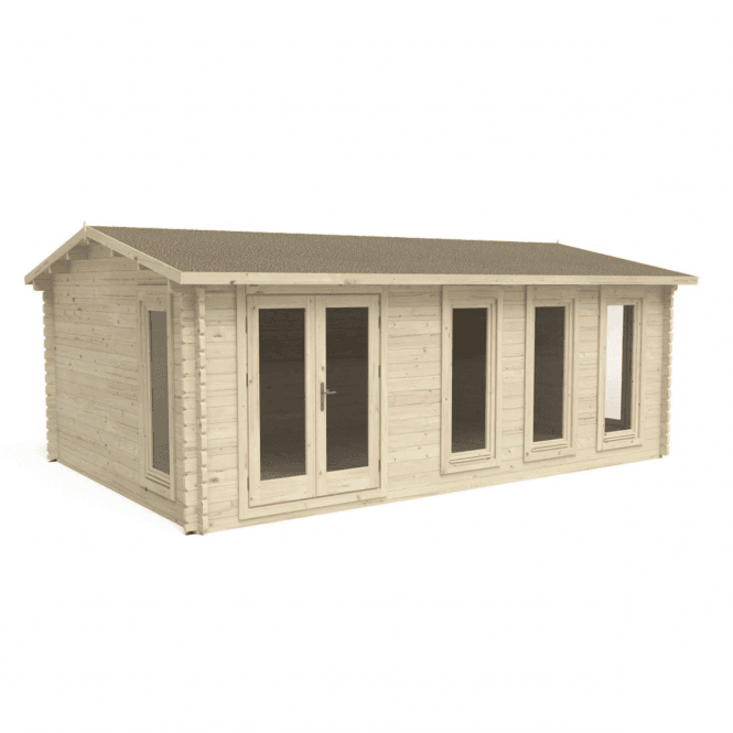 Blakedown Double Glazed Log Cabin 6.0m x 4.0m - Image 2