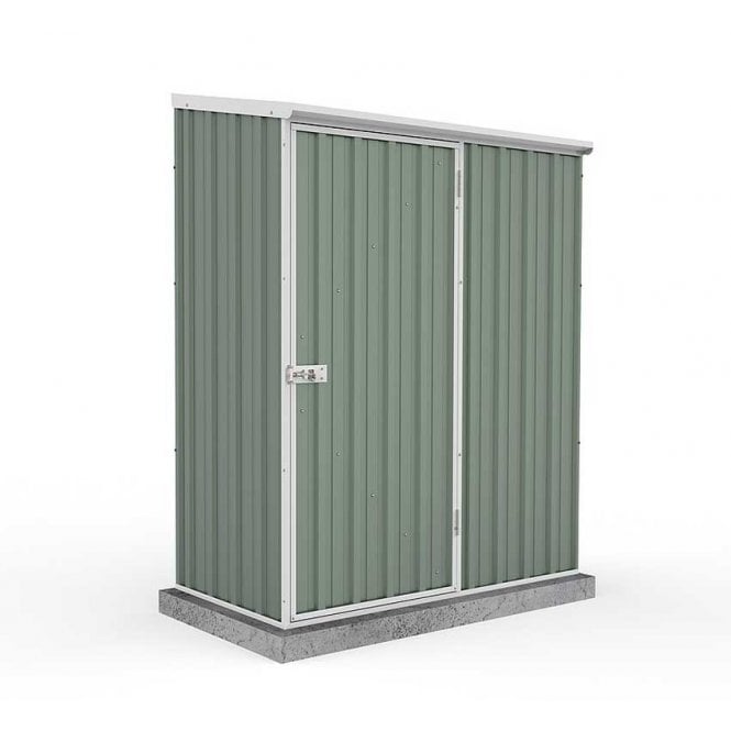 ABSCO 5 x 3 Space Saver Metal Shed in Eucalyptus Colour