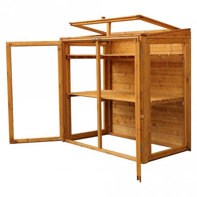 Mercia 4 x 2 Mini Wooden Greenhouse