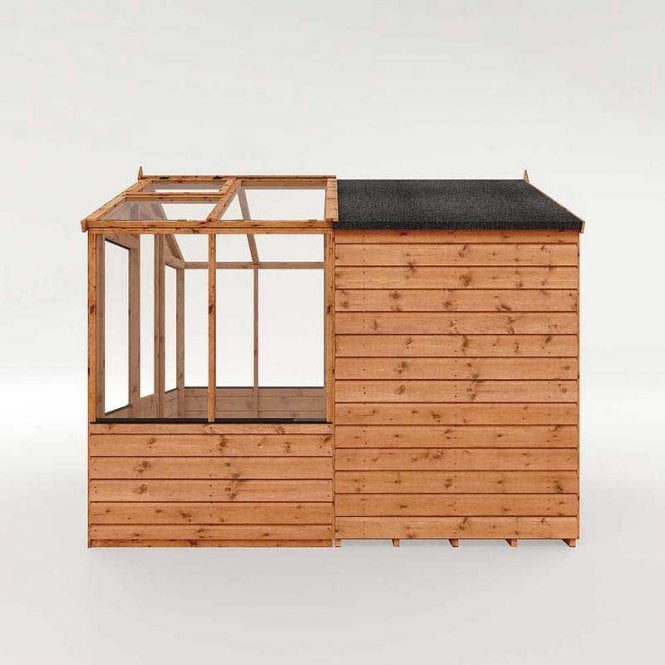 8 x 6 Combi Greenhouse and Storage Shed - Image 3