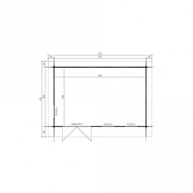 Leyburn Log Cabin - Image 2