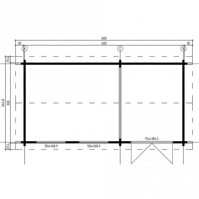 Oakham Log Cabin - Image 2