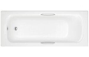 BTL Granada II 0TH Single End Twin Grip Bath 1600 x 700 x 510mm White