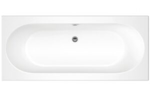 BTL Cascade 0TH Double End Bath 1800 x 800 x 510mm White