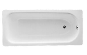 BTL Eurowa 2TH Steel Single End Bath 1500 x 700 x 500mm White