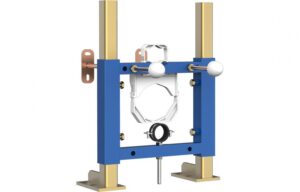 BTL Wall Hung WC Bidet Frame (excluding cistern) 0.5mtr Blue