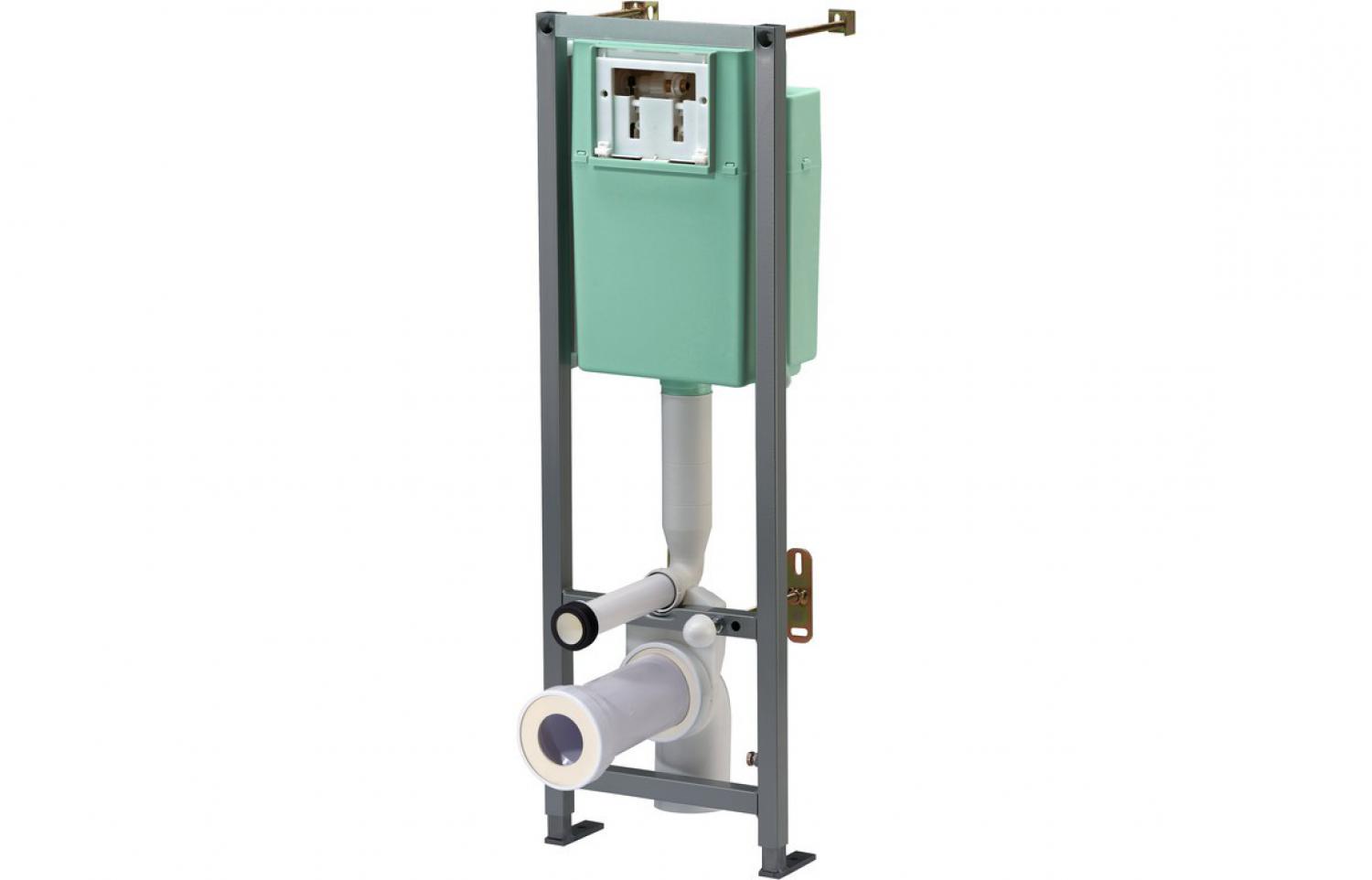 BTL Eco Wall Hung WC Frame (inc cistern) 1.1mtr Green