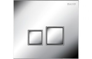 BTL Square Flush Plate 8.5 x 200 x 176mm Bright Chrome