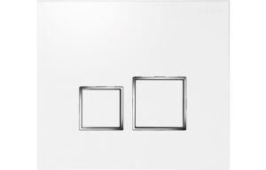 BTL Square Flush Plate 8.5 x 200 x 176mm White