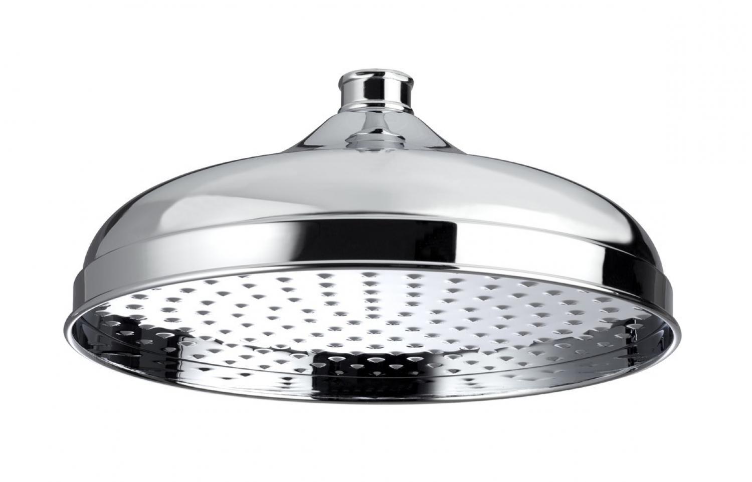 BTL Traditional Round Shower Head 200mm Chrome
