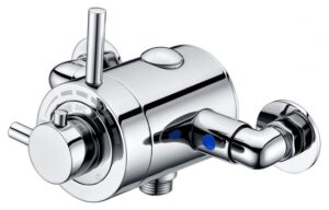 BTL Flexis Modern Exposed Thermostatic Shower Valve (Single Outlet) Chrome