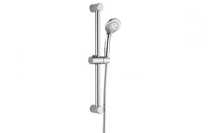 BTL Round Slider Rail Kit with 3 Spray Mode Handset Stainless Steel