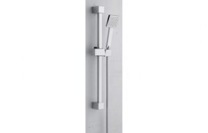 BTL Square Slider Rail Kit with Single Spray Mode Handset Stainless Steel