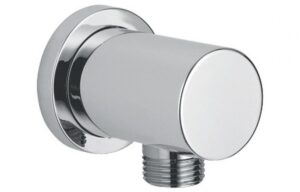 BTL Round Wall Outlet Elbow Stainless Steel