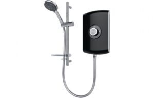 Triton Amore Electric Shower 8.5kw Black Gloss