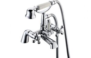 BTL Modo² Deck Mounted Bath/Shower Mixer Taps (High Pressure) Chrome