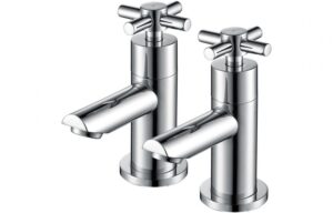 BTL Siena Deck Mounted Bath Filler Taps (Low Pressure) Chrome