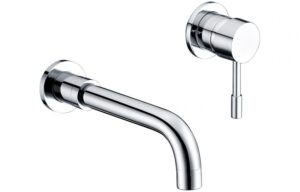 BTL Primo Deck Mounted Wall Mounted Basin Mixer Tap (High Pressure) Chrome