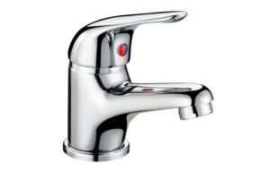 BTL Lunea Deck Mounted Mono Cloakroom Basin Mixer Tap (High Pressure) Chrome
